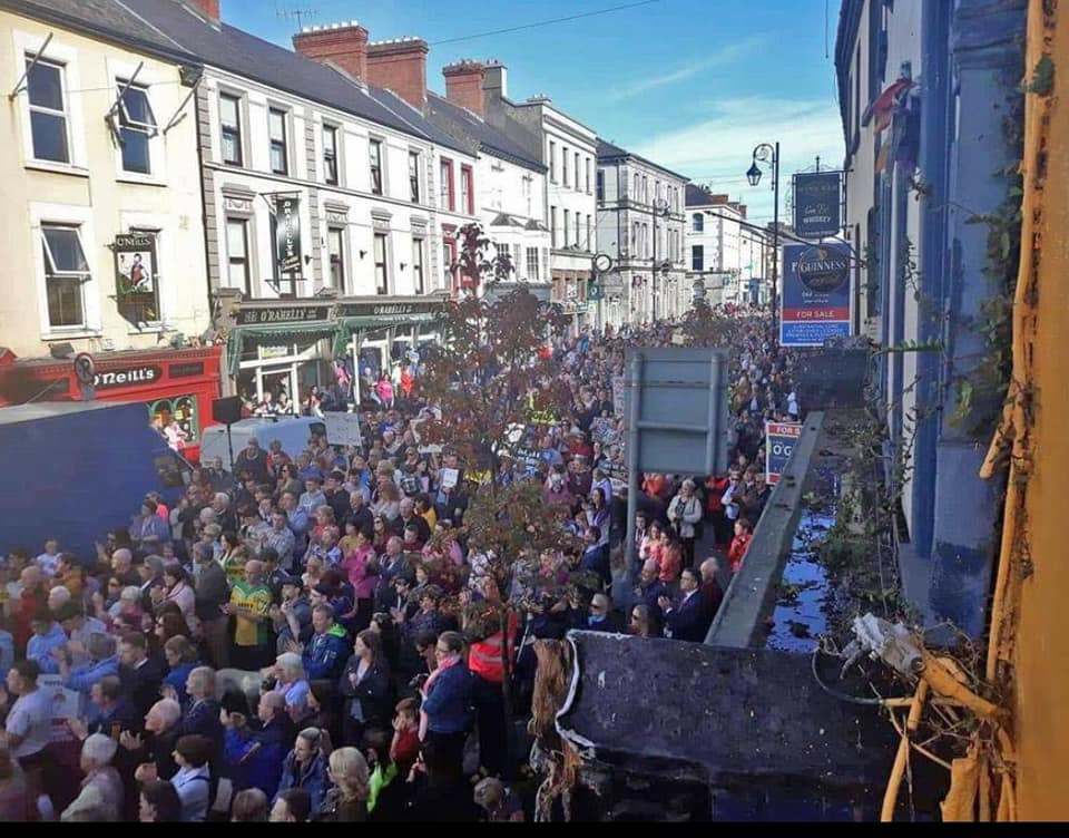 crowd at speech