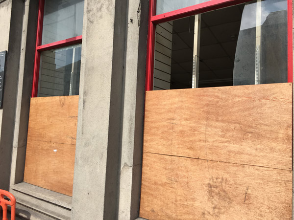Irish House Broken Windows